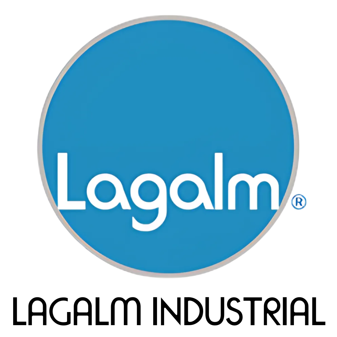 Logo upscaled Lagalm transparente black